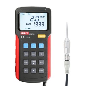 优利德（UNI-T）UT315A 数字测振仪 便携式振动测量仪 震动仪 测震仪USB数据传输