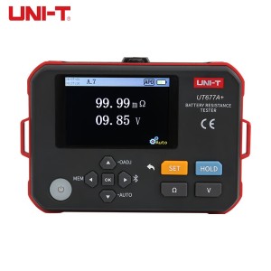 优利德（UNI-T）UT677A+高精度电池内阻测试仪